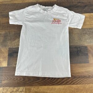 In N Out Burger Southern California Graphic T Shirt Youth Small